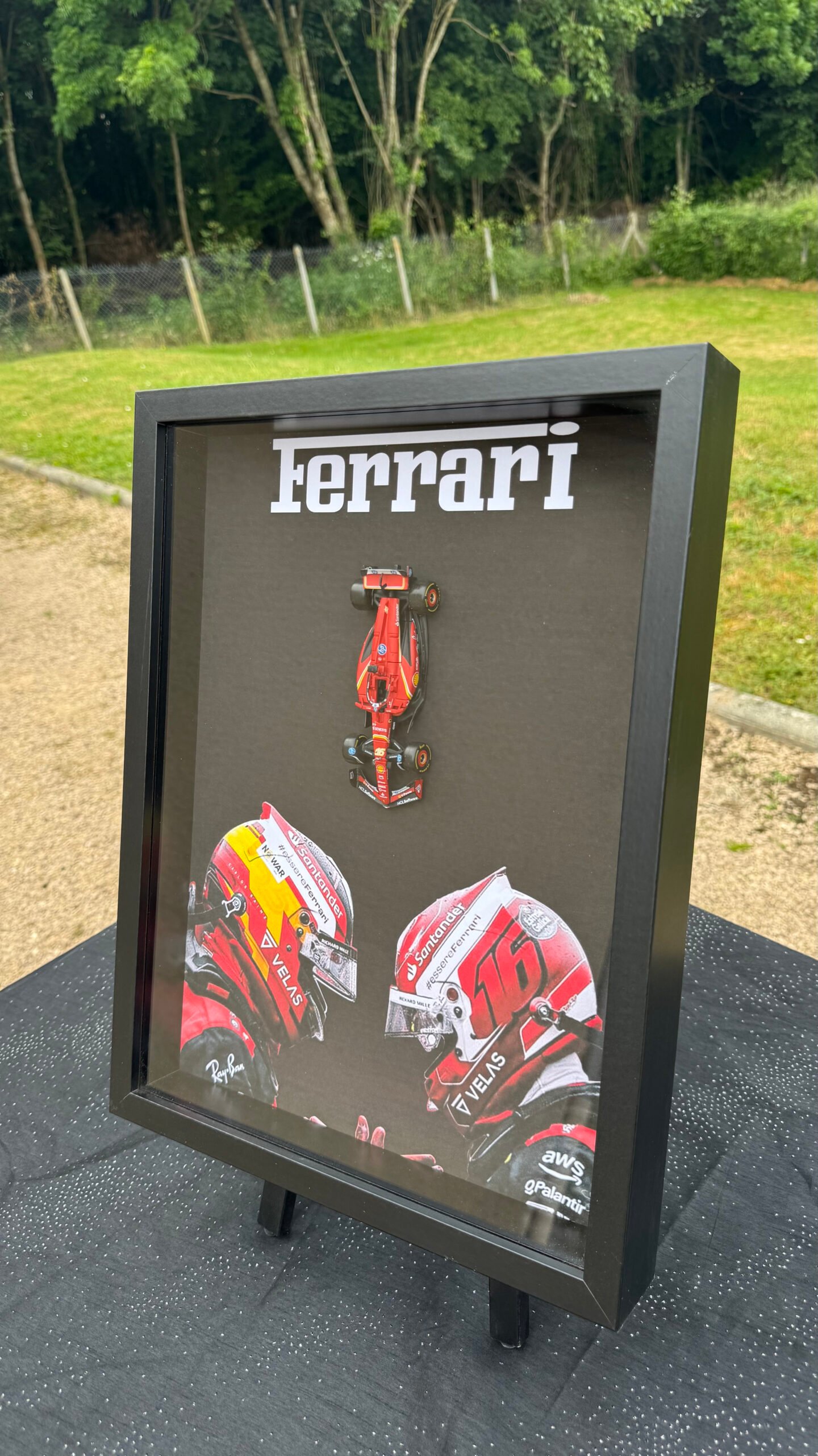 Tableau 3D F1 Ferrari