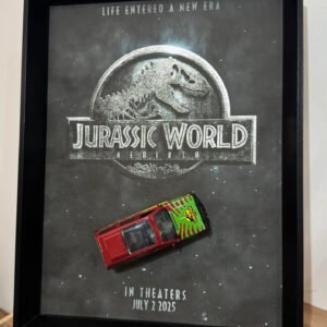 Tableau 3D du film Jurassic World Renaissance