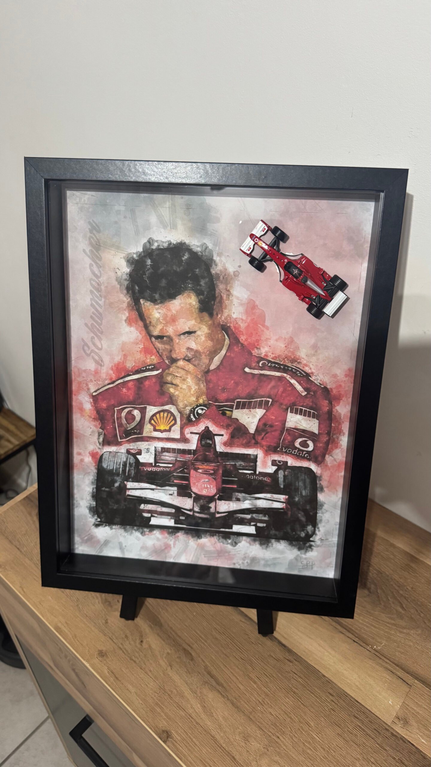 Tableau 3D unique Michael Schumacher – Image 2