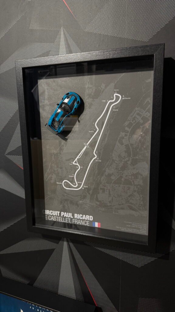 Tableau 3D Porsche GT2 RS au circuit Paul Ricard