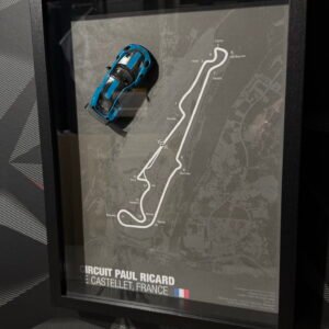 Tableau 3D Porsche GT2 RS au circuit Paul Ricard