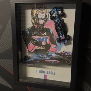 Tableau 3D F1 de Pierre Gasly