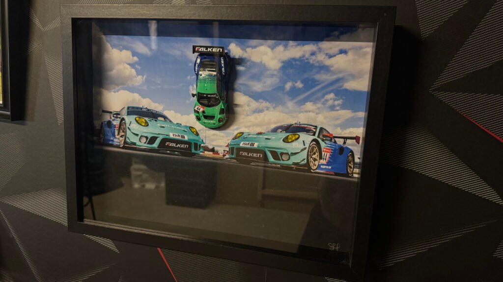 Tableau 3D Porsche Falken