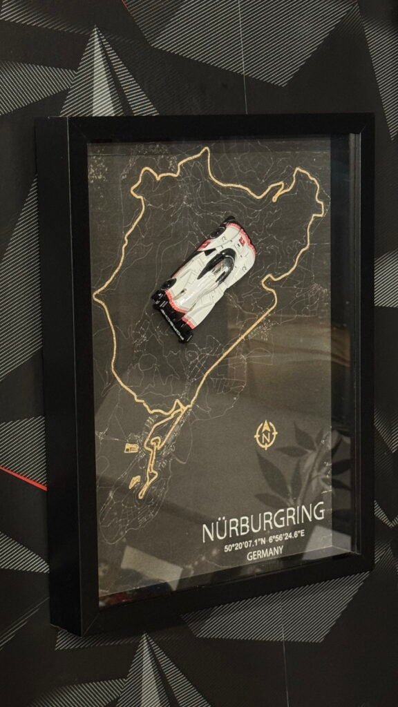 Tableau 3D Porsche 919 Hybrid EVO Nurburgring
