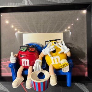 Tableau 3D M&Ms au cinema