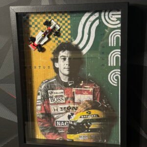 Tableau 3D d'Ayrton Senna